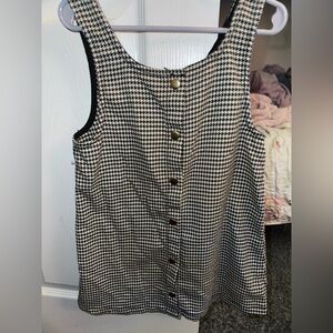 H&M Black and White 4t Dress